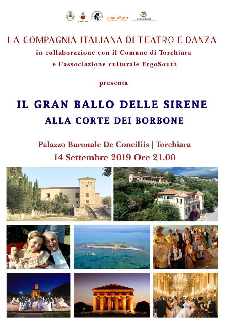 A Torchiara il Gran Ballo delle Sirene alla Corte dei Borbone